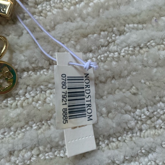 New TORY BURCH Dipped Tassel Key Fob (color tidal wave) - Picture 4 of 6